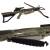 X-BOW Black Spider - 175 lbs / 245 fps - Recurvearmbrust | Farbe: Green Camo - inkl. Einschießservice auf 30m mit 10 Bolzen
