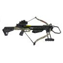 X-BOW Black Spider II - 245 fps / 175 lbs - Recurve crossbow | Color: God Camo  incl. Zeroing Service for Crossbows 30m with 10 Carbon Bolts