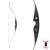 JACKALOPE - Obsidian - 62 inches - Speed - One Piece Recurve bow - 20 lbs | Left hand