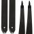 MIETARTIKEL: Wurfarme | JACKALOPE - JLS - Competition - Black - 20-50 lbs