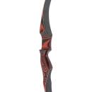 JACKALOPE Red Beryl Compact - 54 Zoll - 15-30 lbs - One Piece Recurvebogen