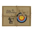 Archery moments of happiness - handmade motif cards