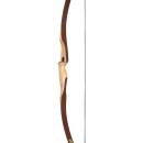 BEAR ARCHERY Little Bear - 48 inches - 25 lbs - Recurve bow- Brown Glass | Left hand