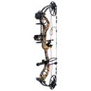 BEAR ARCHERY Legit MAXX - RTH - 70 lbs - Compoundbogen | Linkshand | Farbe: Wildfire Handle/Black Limbs