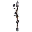 BEAR ARCHERY Legit MAXX - RTH - 70 lbs - Compoundbogen | Linkshand | Farbe: Wildfire Handle/Black Limbs
