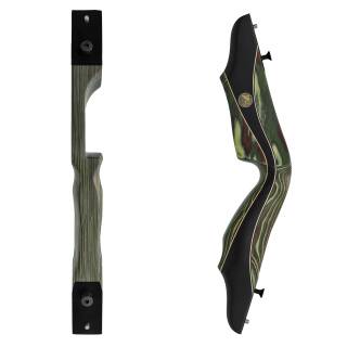 2nd CHANCE | Riser | DRAKE ARCHERY ELITE Riva - 17 in. - Colour: Fern | Left hand