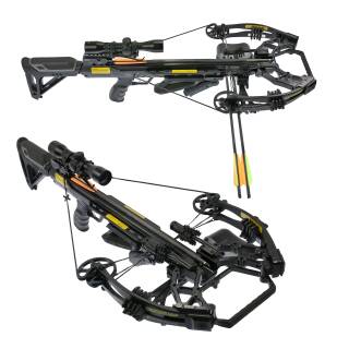 EXHIBITION PIECE | EK ARCHERY Accelerator 410 - 185 lbs / 400 fps - Compound Crossbow | Color: Black