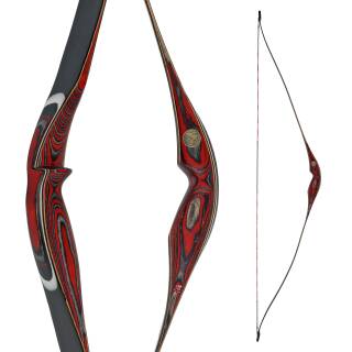 EXHIBITION PIECE | DRAKE ARCHERY ELITE Scarlet - 54 inches - 40 lbs - Hybrid bow | Right hand
