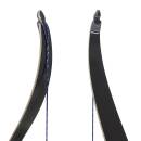 2nd CHANCE | SPIDERBOWS Tornado Carbon Sky - 64 Inch - 35 lbs - One Piece Recurve bow | Right hand