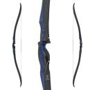 2nd CHANCE | SPIDERBOWS Tornado Carbon Sky - 64 Inch - 35 lbs - One Piece Recurve bow | Right hand