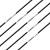 8 x Complete arrow | EASTON Superdrive 23 - Carbon - incl. Uni Bushing | Spine 375 | 32.5 in.