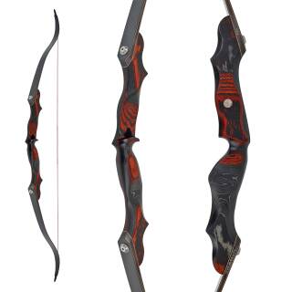 2nd CHANCE | C.V. EDITION by SPIDERBOWS Condor - Ruby - 68 inches - 35 lbs - CVX Take Down Recurve Bow | Right Handed