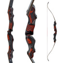 2nd CHANCE | C.V. EDITION by SPIDERBOWS Condor - Ruby - 68 inches - 35 lbs - CVX Take Down Recurve Bow | Right Handed