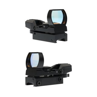 X-SCOPE Red Dot 400 - 4-fach MultiDot - Rotpunktvisier