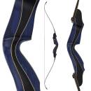 2nd CHANCE | DRAKE ARCHERY ELITE Riva - Farbe: Midnight - 60 Zoll - 50 lbs - Take Down Recurvebogen | Rechtshand