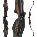 NEUWARE | JACKALOPE - Tourmaline - Black - Refined Tournament - 60 Zoll - 35 lbs - Take Down Recurvebogen | Rechtshand