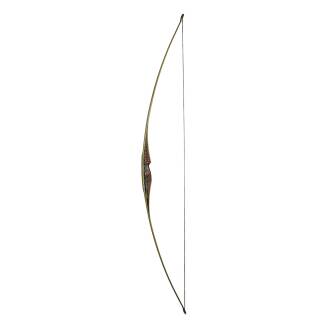 EXHIBITION PIECE | WHITE FEATHER Turul - 68 inch - 40 lbs - longbow right hand | red