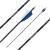 Complete arrow | SPHERE Ghost 6.2 - Carbon - Natural feathers | Spine: 800 | Length: 26 inch