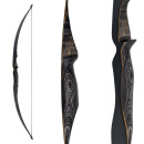 EXHIBITION PIECE | DRAKE ARCHERY ELITE Night Fury Junior - 52 inch - 25 lbs - Hybrid bow