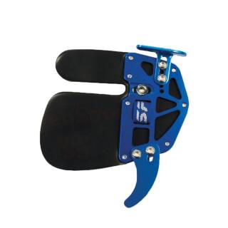 2nd CHANCE | SF ARCHERY Elite - Fingertab | Right Hand | Size L | Blue