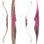 AUSSTELLUNGSSTÜCK | JACKALOPE - Quartz - 58 Zoll - One Piece Recurvebogen - 30 lbs | Rechtshand | Farbe: Pink / Clear