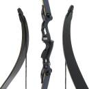 AUSSTELLUNGSST&Uuml;CK | DRAKE Black Raven 2.0 - 58 Zoll - 30 lbs - Recurvebogen