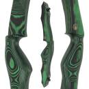 AUSSTELLUNGSST&Uuml;CK | JACKALOPE Crystal - JLS - 62 Zoll - 30 lbs - Recurvebogen | Farbe: Green