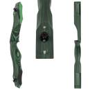 AUSSTELLUNGSST&Uuml;CK | JACKALOPE Crystal - JLS - 62 Zoll - 30 lbs - Recurvebogen | Farbe: Green