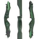 AUSSTELLUNGSST&Uuml;CK | JACKALOPE Crystal - JLS - 62 Zoll - 30 lbs - Recurvebogen | Farbe: Green