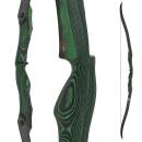AUSSTELLUNGSST&Uuml;CK | JACKALOPE Crystal - JLS - 62 Zoll - 30 lbs - Recurvebogen | Farbe: Green