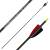 Complete arrow | LithoSPHERE Black - Carbon - Natural feathers | Spine: 1000 | Length: 30 inch