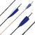 Complete arrow | MagnetoSPHERE Slim - Carbon - Natural feathers | Spine: 1000 | Length: 28 inch