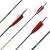 Complete arrow | MagnetoSPHERE Slim - Carbon - Natural feathers | Spine: 400 | Length: 30 inch