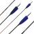 Complete arrow | MagnetoSPHERE Slim - Carbon - Natural feathers | Spine: 500 | Length: 28 inch