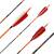 Complete arrow | PyroSPHERE Slim - Carbon - Natural feathers | Spine: 700 | Length: 32 inch