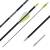 Complete arrow | SPHERE Ghost 4.2 - Carbon - Natural feathers | Spine: 1200 | Length: 32 inch
