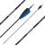 Complete arrow | SPHERE Ghost 4.2 - Carbon - Natural feathers | Spine: 700 | Length: 28 inch