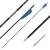 Complete arrow | SPHERE Ghost 4.2 - Carbon - Natural feathers | Spine: 800 | Length: 28 inch