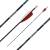 Complete arrow | SPHERE Ghost 4.2 - Carbon - Natural feathers | Spine: 900 | Length: 28 inch