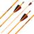 Complete arrow | SPHERE Lumos 6.2 - Neon Orange - Carbon - Natural feathers | Spine: 800 | Length: 30 inch
