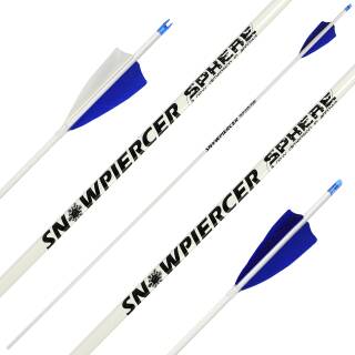 Complete arrow | SPHERE Snowpiercer 4.2 - Carbon - Natural feathers | Spine: 800 | Length: 28 inch