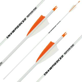 Komplettpfeil | SPHERE Snowpiercer 6.2 - Carbon - Naturfedern | Spine: 700 | Länge: 32 Zoll