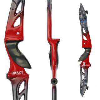 2nd CHANCE | Mittelstück | DRAKE Chroma - 24 Zoll - Rechtshand | Farbe: Schwarz / Rot / Schwarz