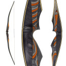 EXHIBITION PIECE | SPIDERBOWS Volcano Dark - 66 inches - 30 lbs - Longbow | Right hand