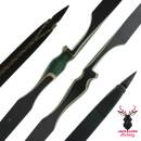 EXHIBITION PIECE | JACKALOPE - Malachite+ - 60 inches - Hybrid Bow - 50 lbs | Right Hand