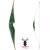 EXHIBITION PIECE | JACKALOPE - Malachite+ - 60 inches - Hybrid Bow - 50 lbs | Right Hand