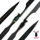EXHIBITION PIECE | JACKALOPE - Malachite+ - 60 inches - Hybrid Bow - 55 lbs | Right Hand
