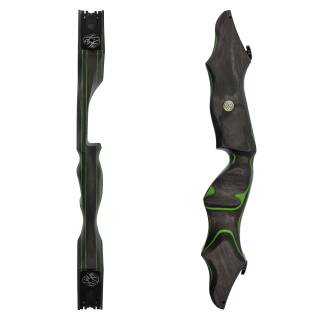 2nd CHANCE | Riser | C.V. EDITION by SPIDERBOWS - Raven Competition - ILF - Green - 23 Inches | Right Hand