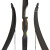 2nd CHANCE | JACKALOPE - Onyx - 62 Zoll - One Piece Recurv Bow - 35 lbs | Right Hand