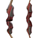 2nd CHANCE | JACKALOPE - Red Beryl Hunter - 58 Inches - 30 lbs - Speed - Take Down Recurve Bow | Right Hand